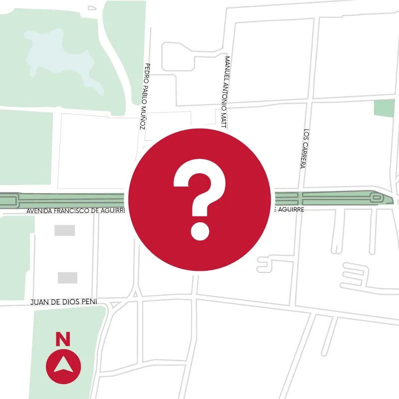 Mapa de ubicación por defecto