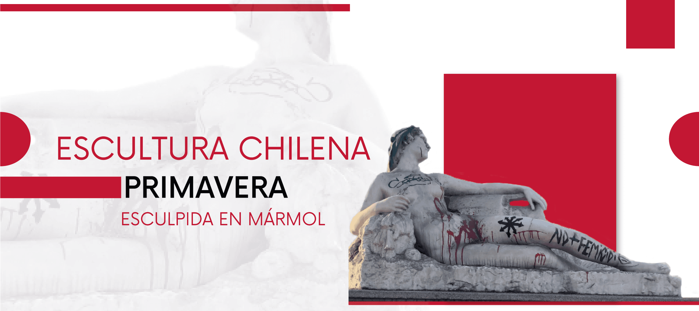 High resolution banner of the Spring sculpture by Virginio Arias