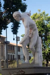 Photograph of the Discobolus sculpture 04-05-2025