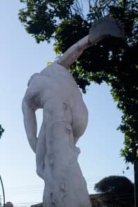Photograph of the Discobolus sculpture 04-05-2025