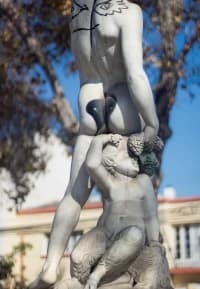 Photograph of Bacchus sculpture 04-05-2025