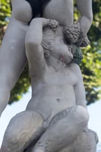 Photograph of Bacchus sculpture 04-05-2025