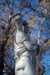 Photograph of the Venus Callipygia sculpture 04-05-2025