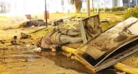 Francisco de Aguirre sculpture vandalized